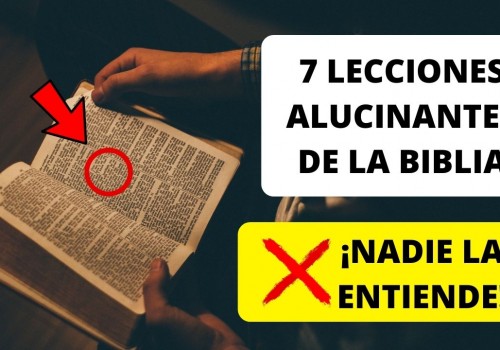 7 LECCIONES de la Biblia para Superar Cualquier Adversidad / Solucionarás cualquier problema!!!